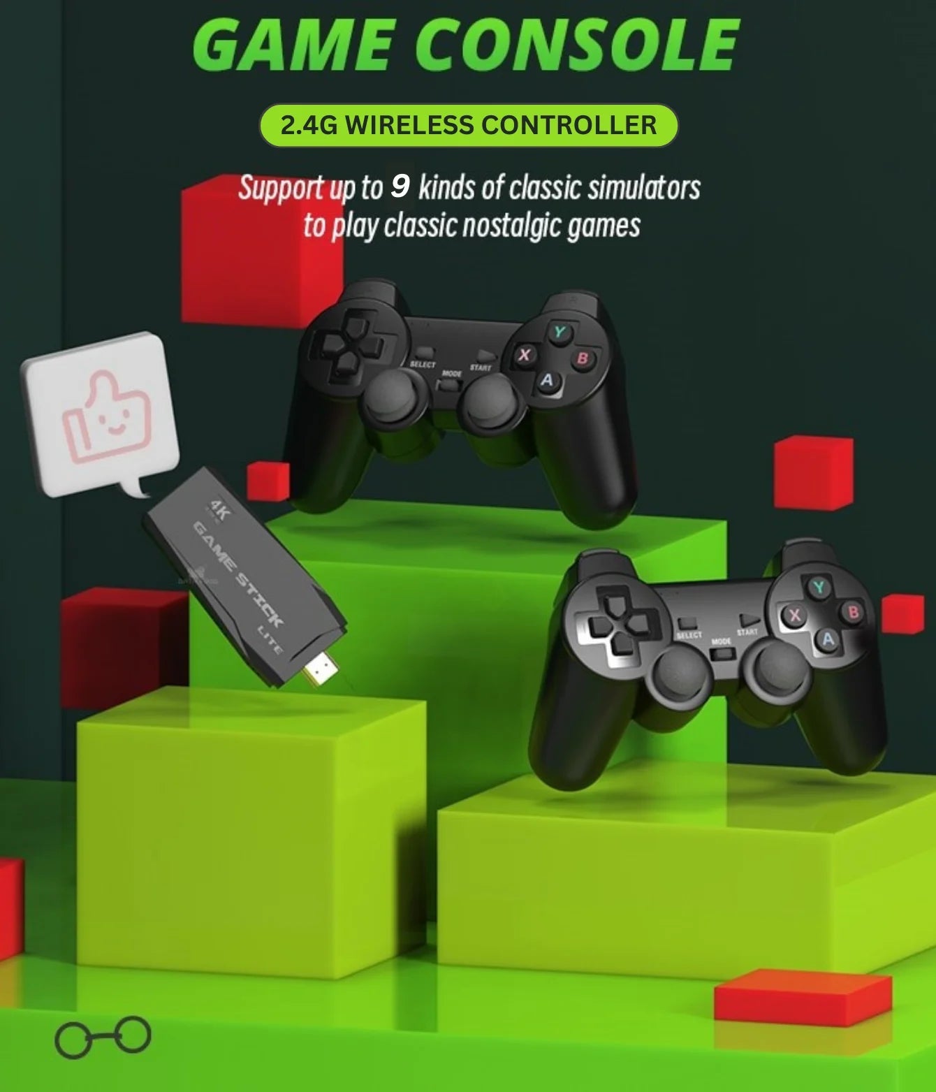 Game Stick Lite (10,000+ Retro Games)